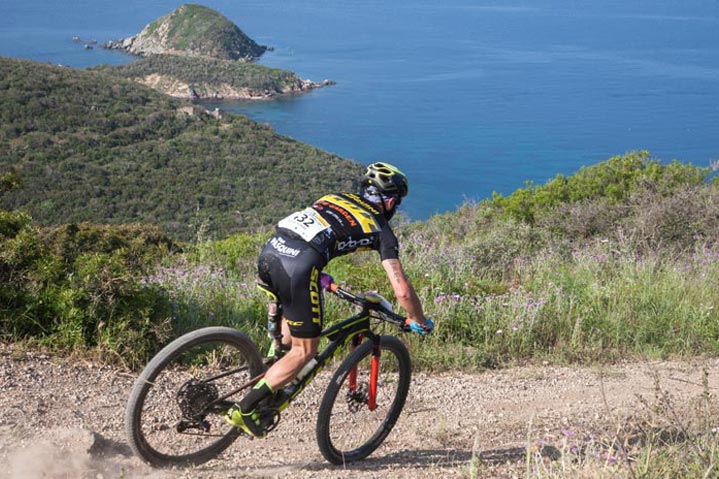 Mountain bike on Elba