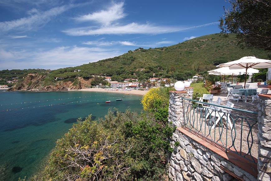 Hotel Dino, Isola d'Elba: La terrazza sul mare