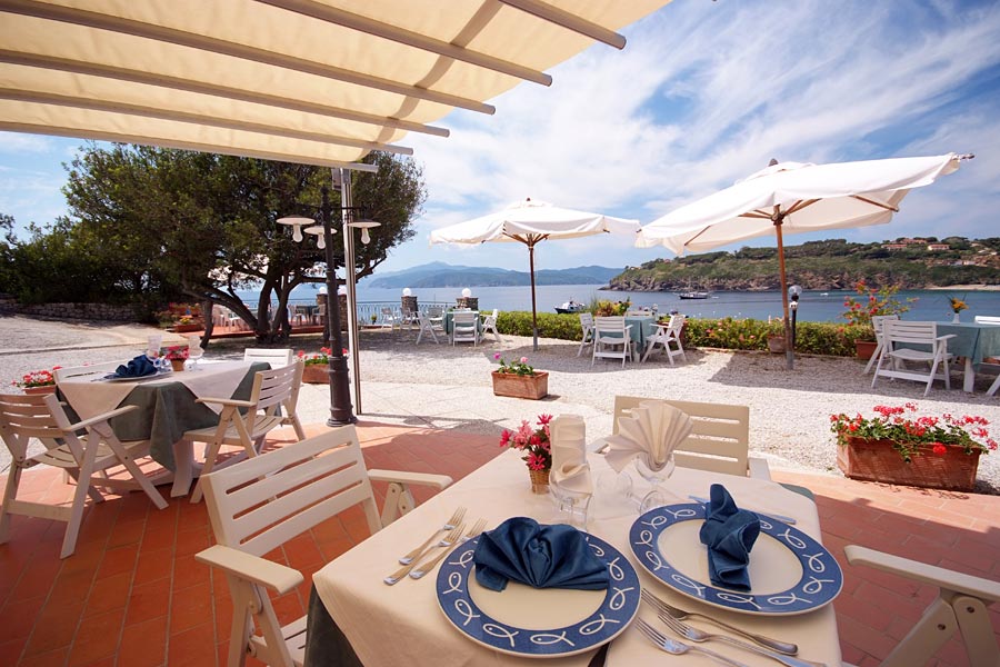 Hotel Dino, Island of Elba: the restaurant